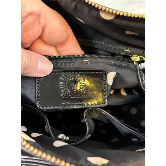 Anne Klein Black Handbag - Picture 6 of 6